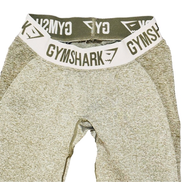 GYMSHARK Flex Leggings Khaki Athletic Performance / Olive Green / Small✨ - Picture 11 of 11